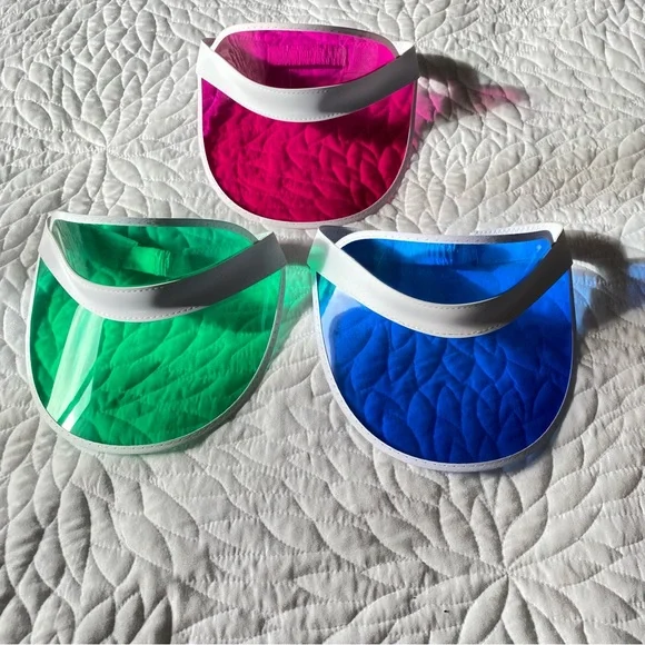 Colorful Visors Set - Picture 2 of 5